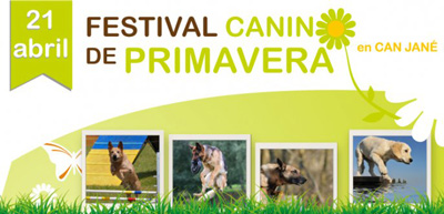 El prximo domingo 21 se abril se celebrar el Festival Canino de primavera