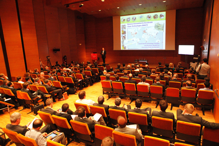 Una de las sesiones del Cleantech Forum Europe 2013