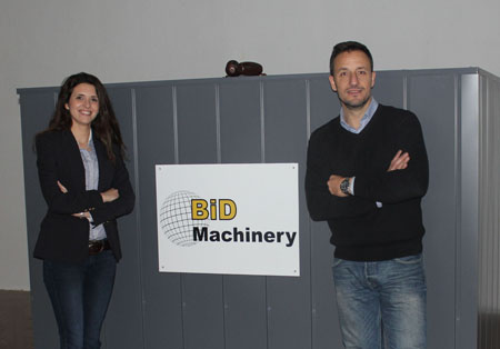 Mara del Carmen Ruiz y Carlos del Amo, fundadores de Bid Machinery