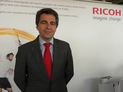 Ramn Martn, director general de Ricoh Espaa...