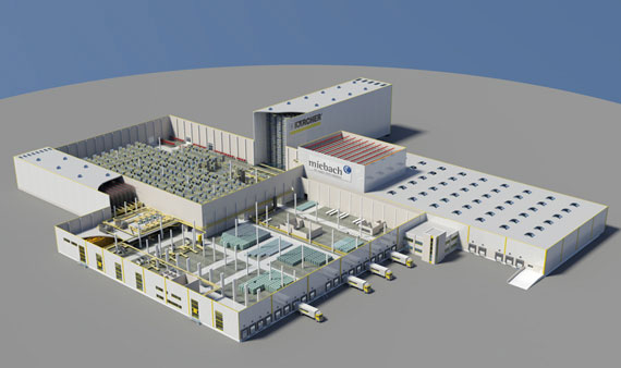 La compaa ha ampliado el edificio de oficinas del centro de logstica, as como la planta adyacente, por un total de 9 M...