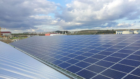 Solucin fotovoltaica integrada para el Parque de Actividades Medioambientales de Aznalcllar (Sevilla)