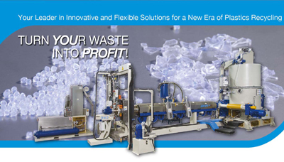 El equipo de Gamma Meccanica se encarga de perfeccionar el producto a travs de las nuevas lneas de reciclado de PET