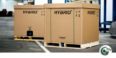 Hybrid3 el nuevo contenedor de 1.000 litros de cartn ondulado de Tecnicartn