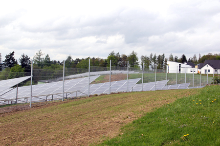 Imagen del parque solar