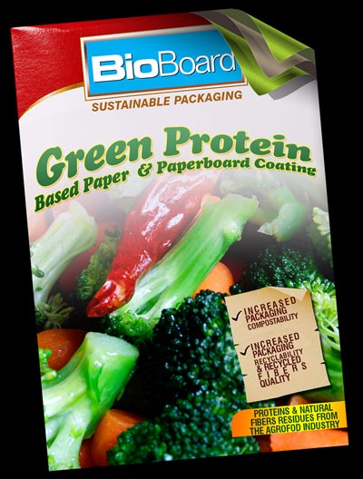 Ejemplo de packaging biodegradable desarrollado a partir de la revaloracin de residuos alimentarios dentro del proyecto BioBoard...