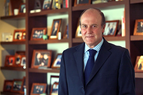 Enrique Lacalle, presidente del Comit Organizador del Saln Internacional de la Logstica y de la Manutencin (SIL)