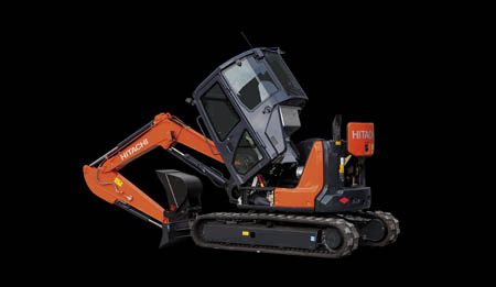 Miniexcavadora modelo ZX38U-5