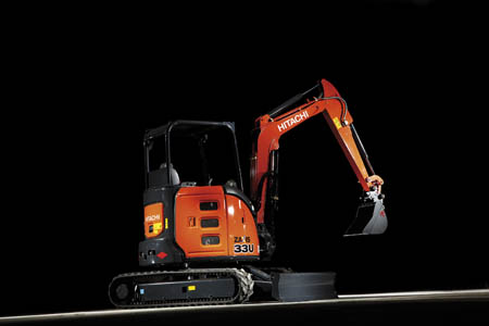 Miniexcavadora modelo ZX33U-5