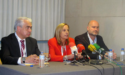 Jess ngel Alaejos, Roser Garreta y Ernesto Candau