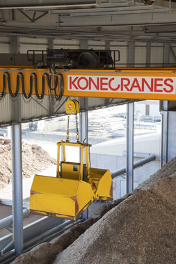 La gra CXT Biomass de Konecranes es una gra totalmente automatizada para elevar diferentes tipos de biomasa en procesos continuos y en entornos...