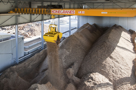 La gra CXT Biomass est disponible en clase de servicio M6 hasta 10 toneladas y M7 hasta 8 toneladas