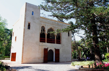 Antiguo pabelln neomorisco, recientemente restaurado
