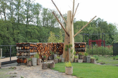 El jardin del rbol de lgrimas, de Camille Thibert, ingeniero paisajista, y Pedro Marzorati, artista pluridisciplinar...