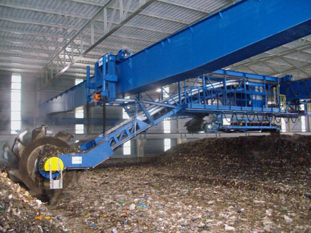 La tecnologa Rotopala est orientada a plantas de tratamiento en los que el volumen de residuos a tratar sea de 50.000 t/ao en adelante...