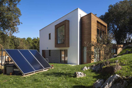 Passive house in Asturias with ventilation Zehnder