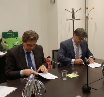 Firma de acuerdo entre Recyclia y Pv Cycle Europe