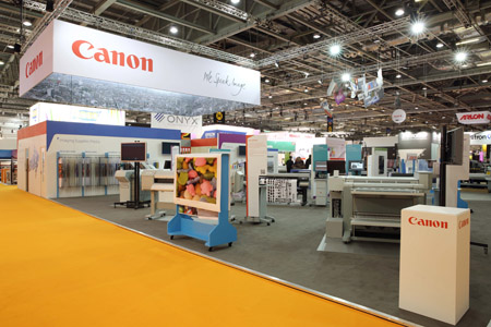 Fespa 2013 ha sido el escaparate perfecto para demostrar el liderazgo de Canon en el segmento de mercado de impresin en gran formato...