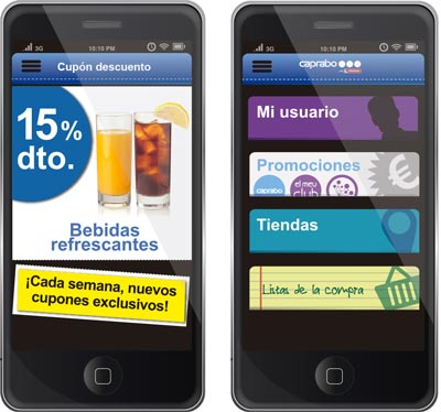 App Caprabo y App Cupn Descuento