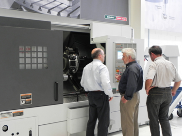 During the Conference attendees were able to see working models of DMG-Mori Seiki