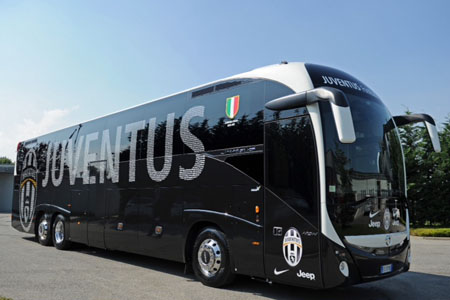 Iveco Bus Magelys HDH de la Juventus de Turn