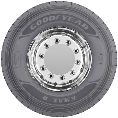 Neumtico Tire Shot Kmax D315-80-1 de Goodyear