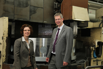 Christoph Schneider, Managing Director y partner, y su mujer Diana Schneider, partner autorizado de Schneider Werk St. Wendel GmbH & Co. KG...