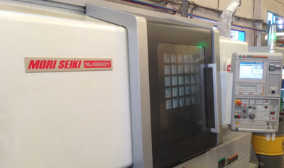 Lathe CNC Mori Seiki NLX with 2500Y/700 is one of the two recently acquired from DMG Mori Seiki machines