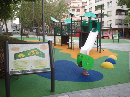 Parque infantil diseado por Yor