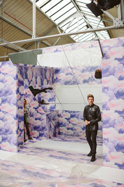 Henry Holland, en su desfile en la pasarela de la London Fashion Week