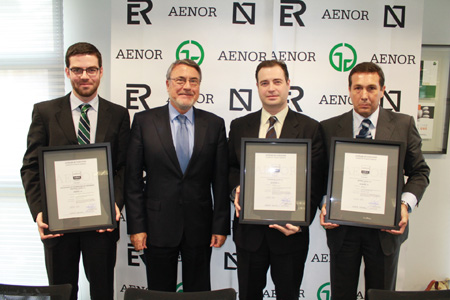 Certificados de Calidad del Producto Software concedidos por Aenor