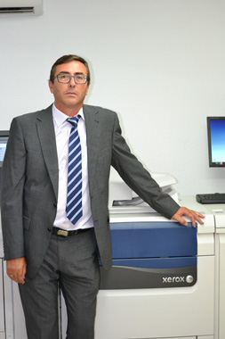 Pedro Jess Caballero, director gerente de Copiadoras del Guadiana