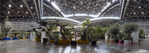 Imagen del interior de Feria Valencia donde se han celebrado los certmenes Iberflora y Vegetal World Congress & Exhibition...