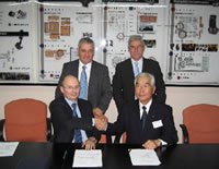 Momento de la firma del acuerdo