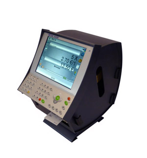 Etica 4300 es un terminal de pesado y etiquetado compacto