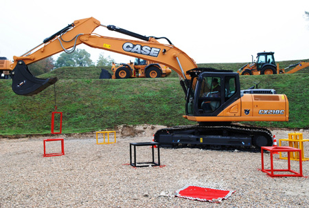 Excavadora de cadenas Case CX210C