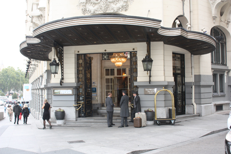 El lugar elegido para hacer el homenaje al pan, fue el Hotel Westin Palace de Madrid