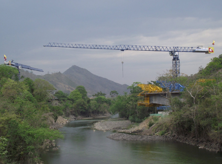 Vista de las obras