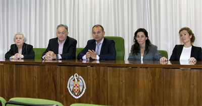 De izquierda a derecha: Concepcin Garca-Botey, Felipe Vilas, Pedro Lorenzo, Consuelo Serres y Luna Gutirrez