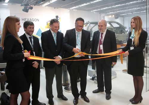 Act of inauguration of the new Hexagon Metrology Precision Center