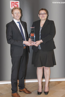 RS Components con el premio 'Distribuidor online del Ao 2012'