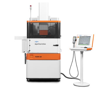 La Form 20 GF AgieCharmilles incluye muchas caractersticas para ofrecer versatilidad, fiabilidad y facilidad de uso...