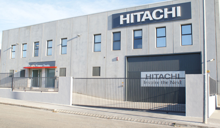 Fachada de las nuevas instalaciones de Hitachi Power Tools Ibrica en Terrassa