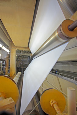 Mquina de papel Paper Machine 2 (PM2) de la fbrica Alfeld Mill de Sappi