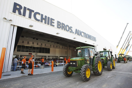 Ritchie Bros. Auctioneers se ha marcado como uno de sus grandes objetivos, seguir creciendo en el mercado agrcola