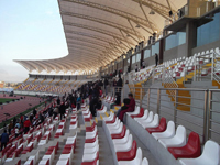 Asientos A3 de Daplast en el estadio Chan Chan