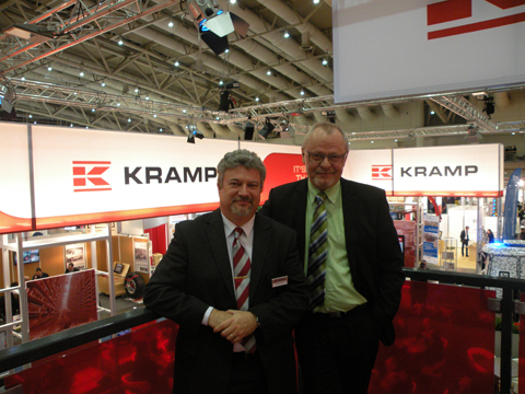 Ricard Escayola (izq.) junto al director de Expansin y Nuevos Mercados de Kramp, Steffen Schtze (dcha.).