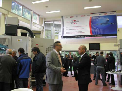 Numerous customers attended to the Technical Open House' of Delteco