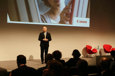 Peter Wolff, director del Grupo CommercialPrint, Canon Europe