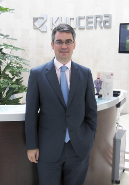 scar Ortiz Dez, nuevo director financiero y de administracin de Kyocera Document Solutions